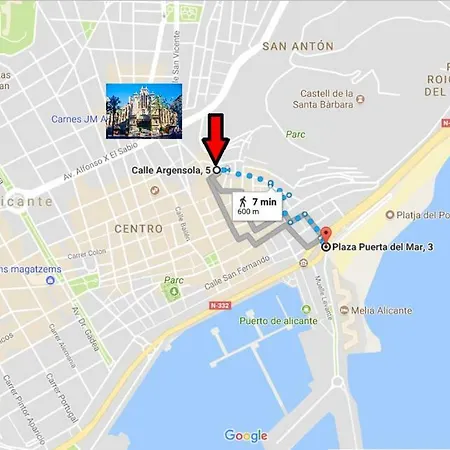 Duplex En El Casco Antiguo * אליקאנטה